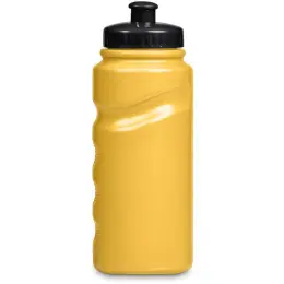 Altitude Fanflare Plastic Water Bottle Black Yellow Front